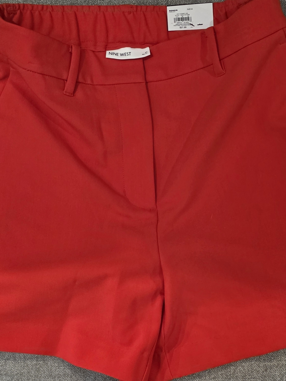 Nine West Red Women's Dress Shorts